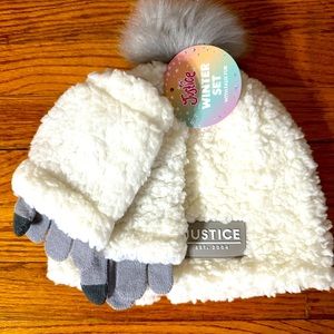 Winter hat, girls, very cute and warm